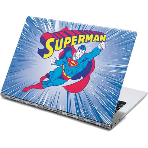 DC Comics Superman Vintage Action Pose Yoga 910 2-in-1 14in Touch-Screen Skin